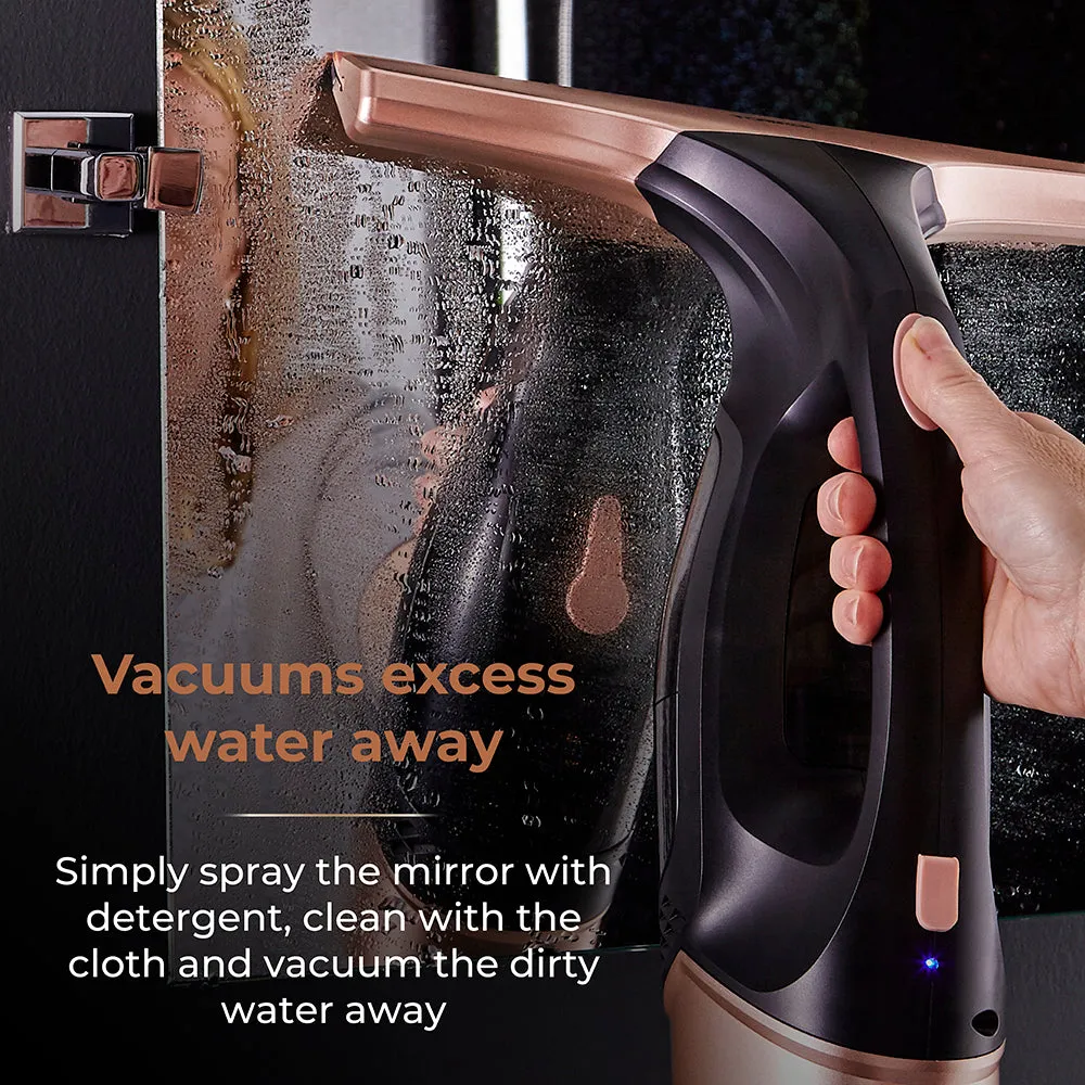 Tower TWV10 Cordless Window Cleaner - Black/Rose Gold