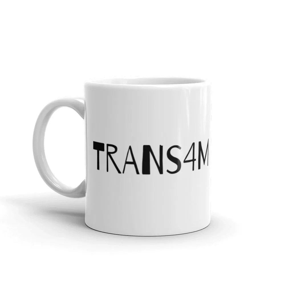 Trans4m - White glossy mug