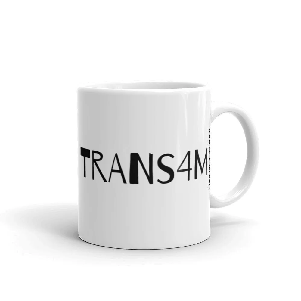 Trans4m - White glossy mug