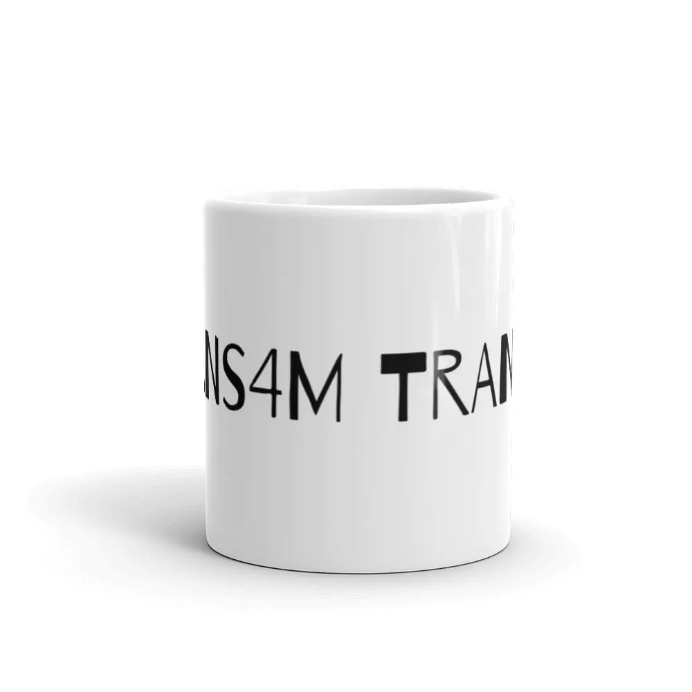 Trans4m - White glossy mug