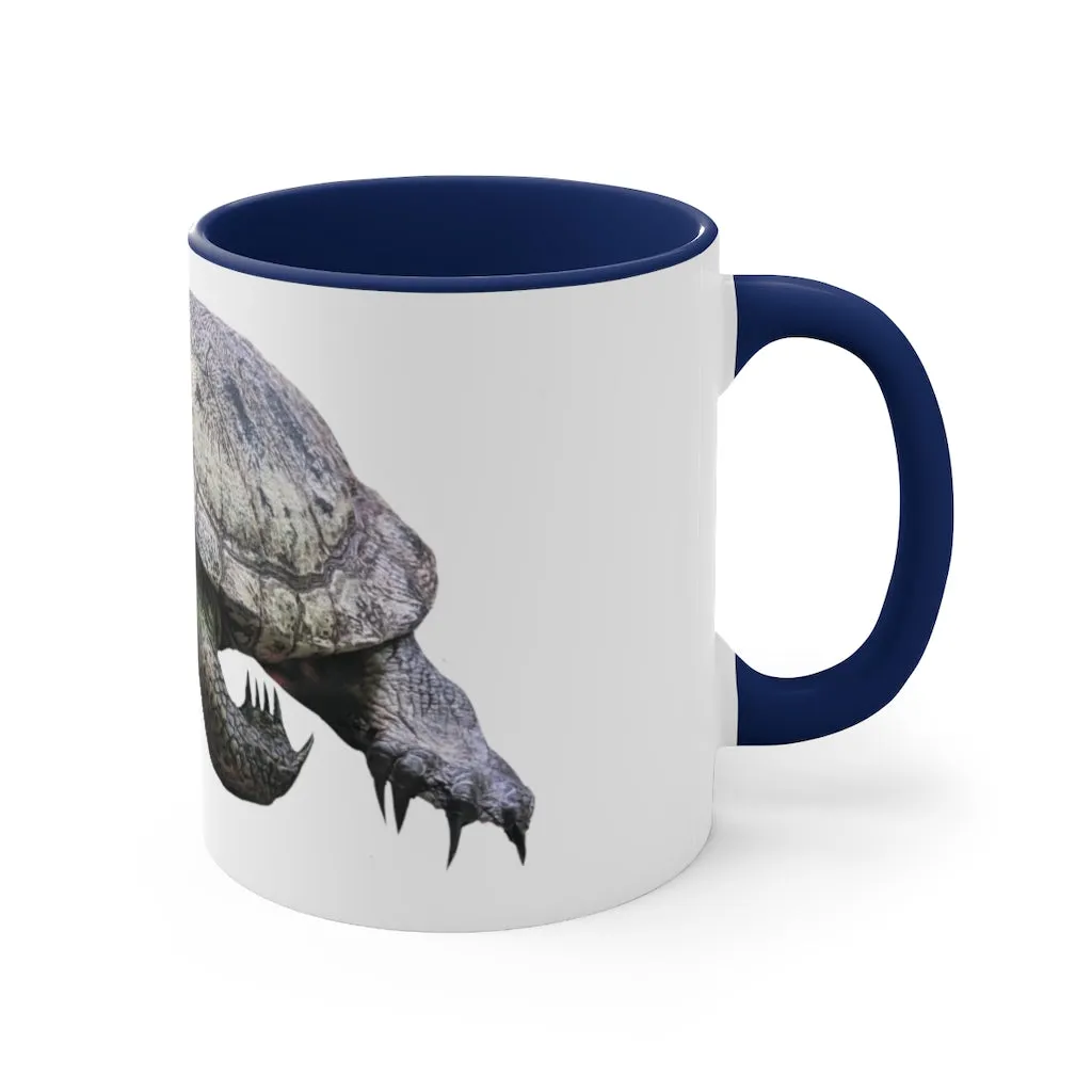 Turtle Accent Coffee Mug, 11oz