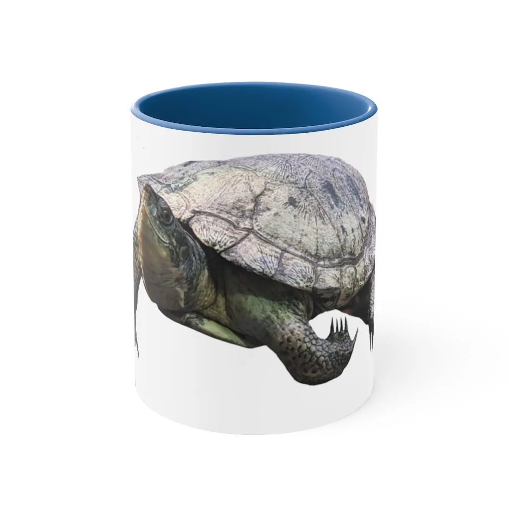 Turtle Accent Coffee Mug, 11oz