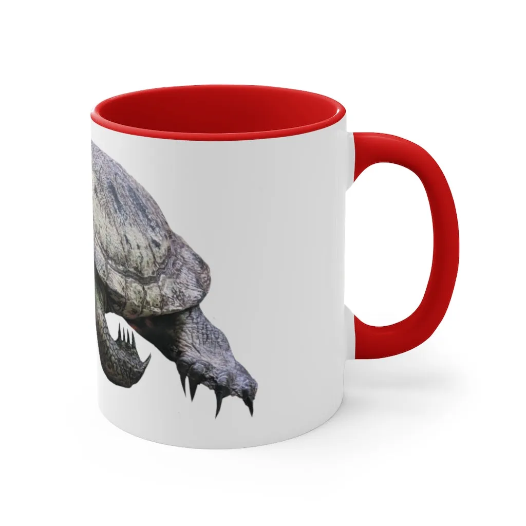 Turtle Accent Coffee Mug, 11oz