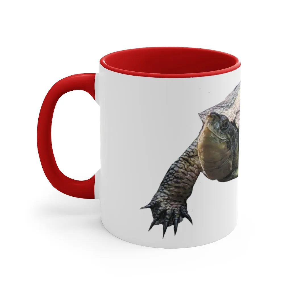 Turtle Accent Coffee Mug, 11oz