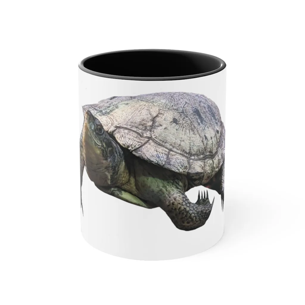 Turtle Accent Coffee Mug, 11oz