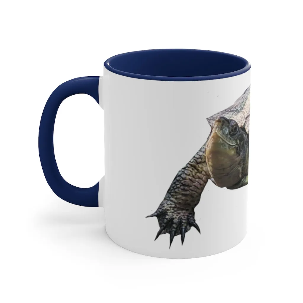 Turtle Accent Coffee Mug, 11oz