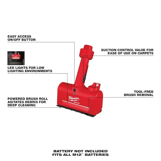 Utility Nozzle - Milwaukee M12™ AIR-TIP™ Utility Nozzle, 0980-20