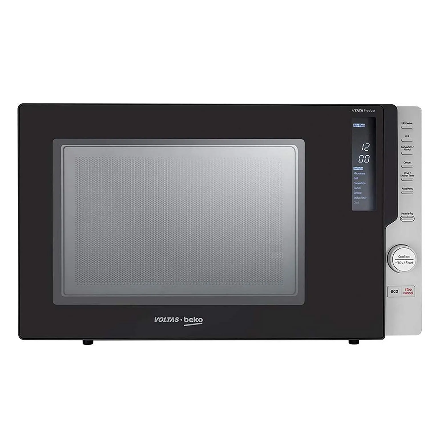 Voltas Beko 28 L Convection Microwave Oven, 5 power levels (MC28BD, Black)