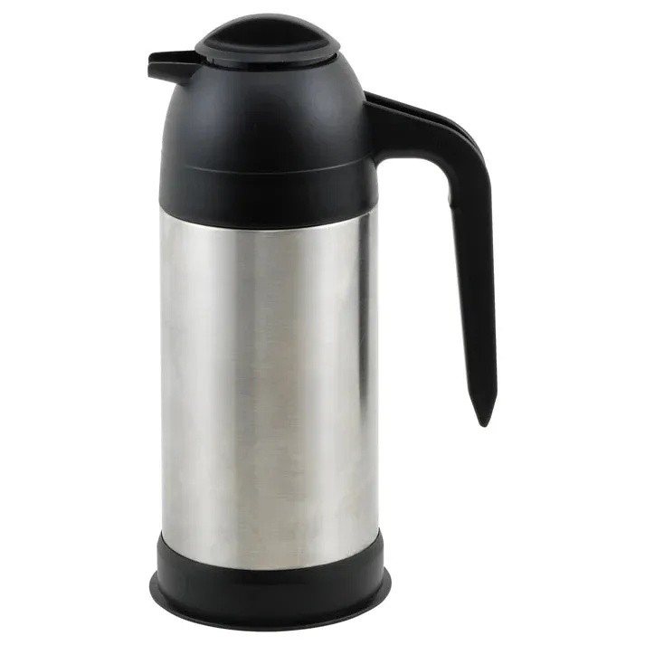 Winco 24 Oz Insulated Creamer, Double Wall Stainless Steel