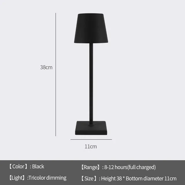 Wireless LED Desk Lamp USB Charging