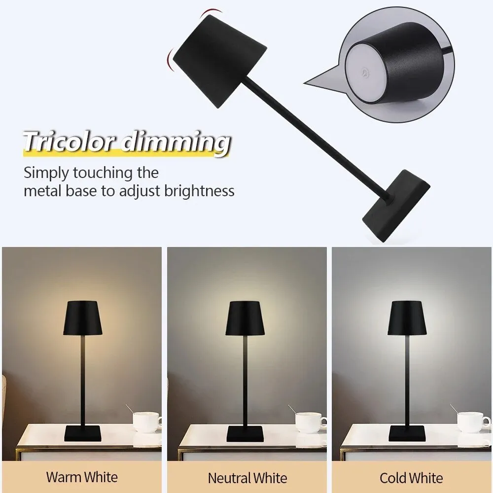 Wireless LED Desk Lamp USB Charging