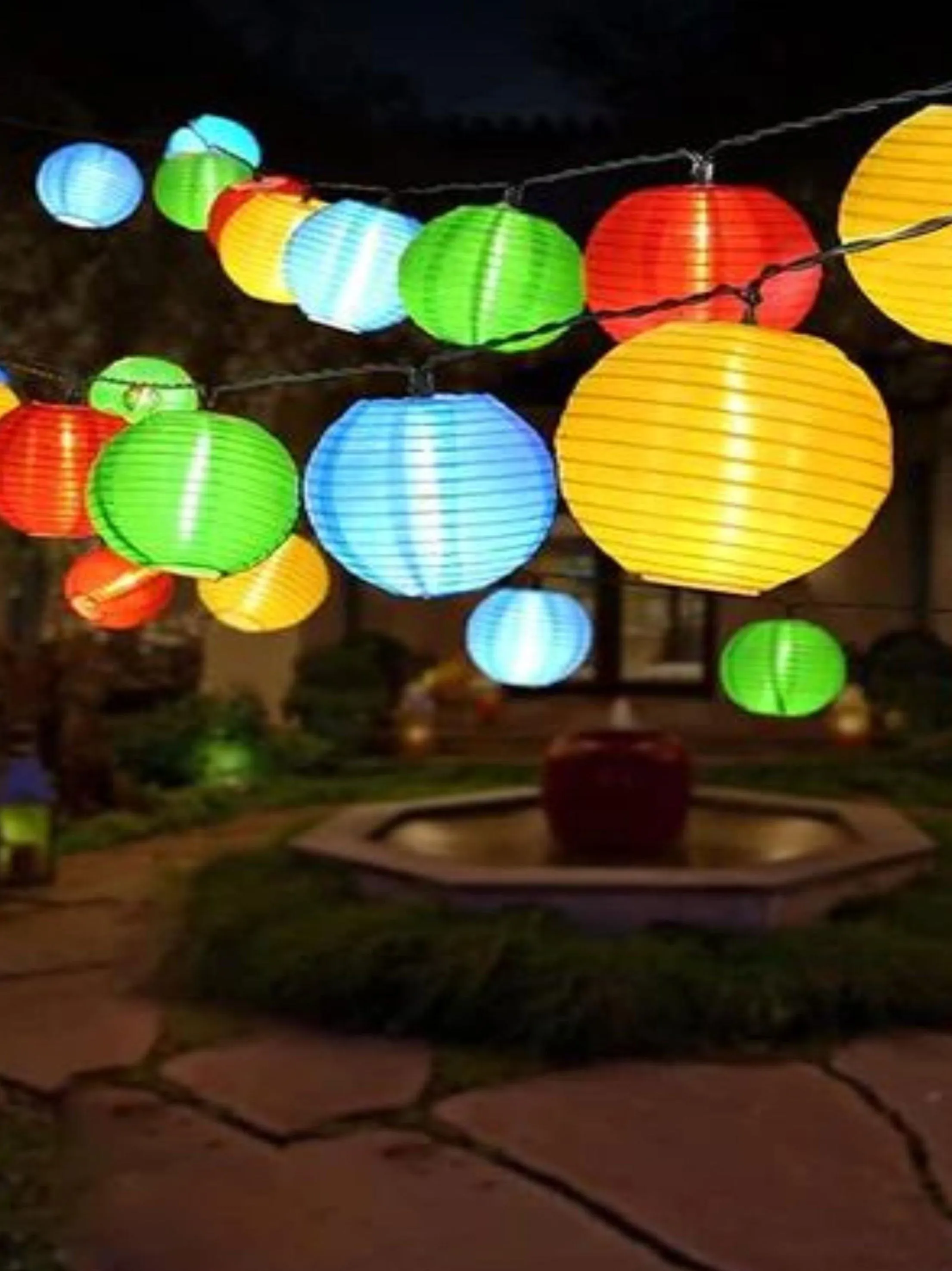 Xxl Led Lantern String Lights