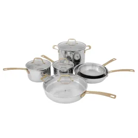 ZLINE 10-Piece Stainless Steel Non-Toxic Cookware Set (CWSETL-ST-10)